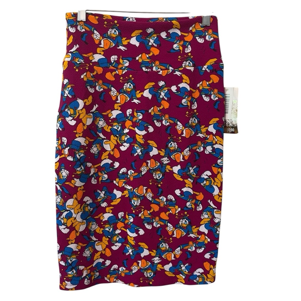 LuLaRoe Disney Donald Duck  Pencil Skirt